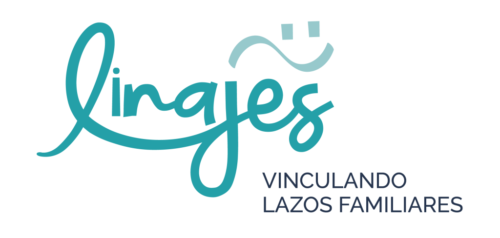 Linajes Logo con tagline - LA SUIZA Estudio creativo